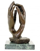 The Cathedral (1908) - Bronze Sculpture by Auguste Rodin - Hands