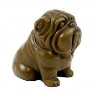 Vienna Bronze Figure - Waiting Dog - Bergmann Vienna