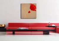 Abstract Floral Still Life - Red Poppy - Martin Klein