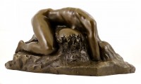 Modern Art Bronze - La Danaide (1885), sign. Auguste Rodin