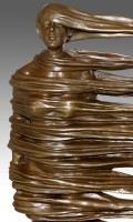 Contemporary Art Bronze Sculpture - Unwavering - Martin Klein