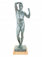 Modern Art Sculpture - The Age Of Bronze - Auguste Rodin