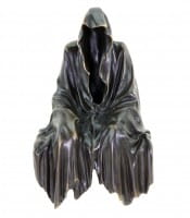 Limited Bronze Shelf Sitter - black Ghost - Gothic Figurine - Dark