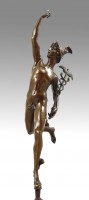 Hermes Bronze Statue - Giambologna- Greek Mythology