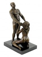 Erotic Bronze Figure - Blow Job/ Oral satisfaction