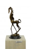 Abstract Animal Sculpture - Horse - Homage to S. Dali, signed