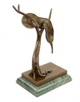 Profile of Time (1977) - Limited Bronze Sculpture - Salvador Dali