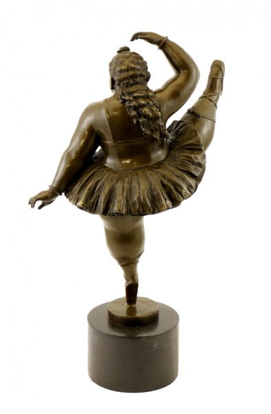 ærme indre budbringer Bronze Figurine - Ballerina with leg up - sign. Fernando Botero