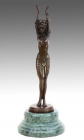 Medusa - Greek Statue - J. Patoue - Erotic Sculpture