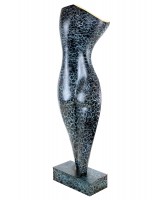Feminine Nude Torso - Unique - Contemporary Bronze Sculpture - M.Klein