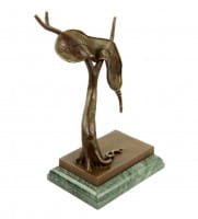 Profile of Time (1977) - Limited Bronze Sculpture - Salvador Dali