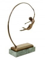 The Ease of Being - Signed Milo - Limited Bronze Sculpture