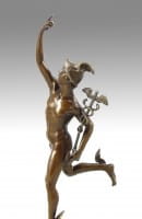 Hermes Bronze Statue - Giambologna- Greek Mythology