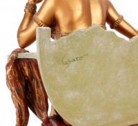 Vienna Bronze - Arabian Beauty - Two-Piece - Hand-Painted Figurine
