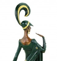 Art Deco Revue Dancer - Signed F. Preiss - Bronze Statue