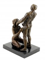 Erotic Bronze Figure - Blow Job/ Oral satisfaction