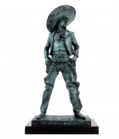 Mexican Cowboy - Charro - Signed Martin Klein - Gaucho Figurine
