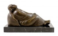 Modern Bronze Figure - Dreaming Woman - 1912 - Ernst Barlach