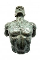 Three-piece Wall Sculpture - Life-size Torso - Modern Nude