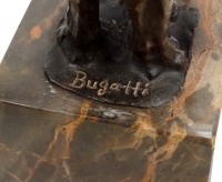 Begging Elephant (1908) - Signed Bugatti - Bronze - Animal Figurine