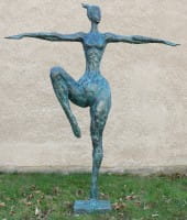 XXL Garden Sculpture - Dancing Queen - signed Martin Klein 