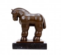 Fernando Botero - Horse 06 - Berlin 2007 - Contemporary Bronze