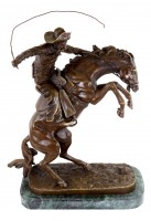 The Bronco Buster - Bronze Figurine - Frederic Remington