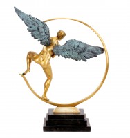 Guardian Angel - Limited Bronze Angel Sculpture - Martin Klein