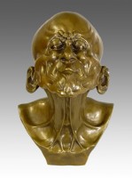 Modern Art Bronze- Character Head, after F. Xaver Messerschmidt