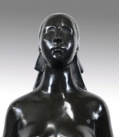 Modern Art Sculpture - Standing Female Nude - after G. Lachaise