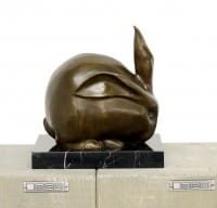 Modern Art Animal Figure - Rabbit, signed U. Boccioni