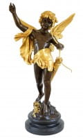 Cupid God of Love - Angel Figurine - sign. Moreau