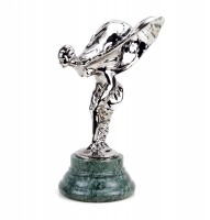 Rolls Royce Radiator Mascot Emily - Spirit of Ecstasy - Chromed Bronze