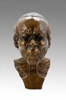 Franz Xaver Messerschmidt - Character Head - Bronze figure