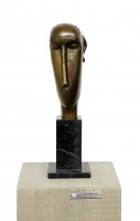 Modern Sculpture - Woman's Head (1912) - A. Modigliani